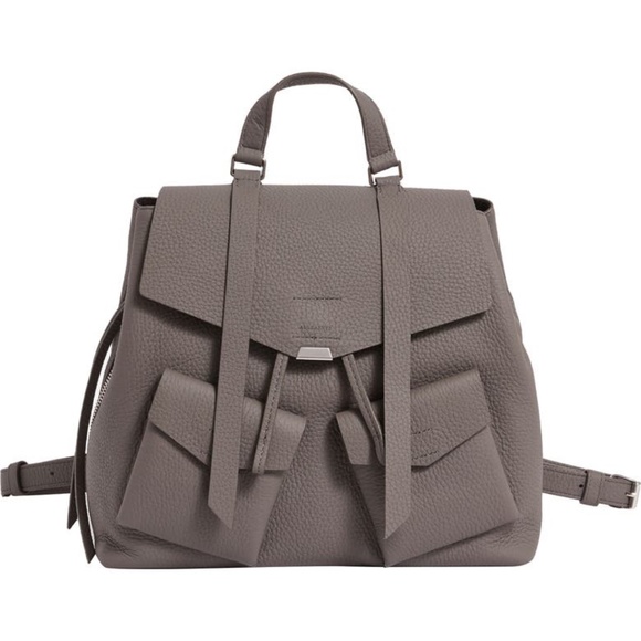 AllSaints Captain Lea Leather Backpack Bag main image 11